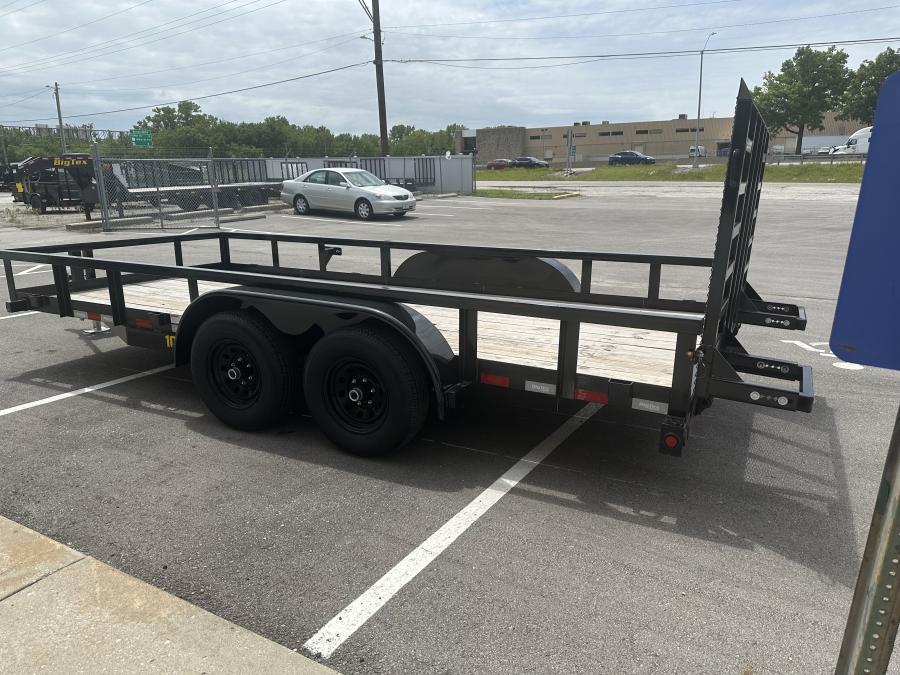 Big Tex 10PI, Utility, 83″ x 16′, 9.9K, 4′ Ramp Gate Image 1