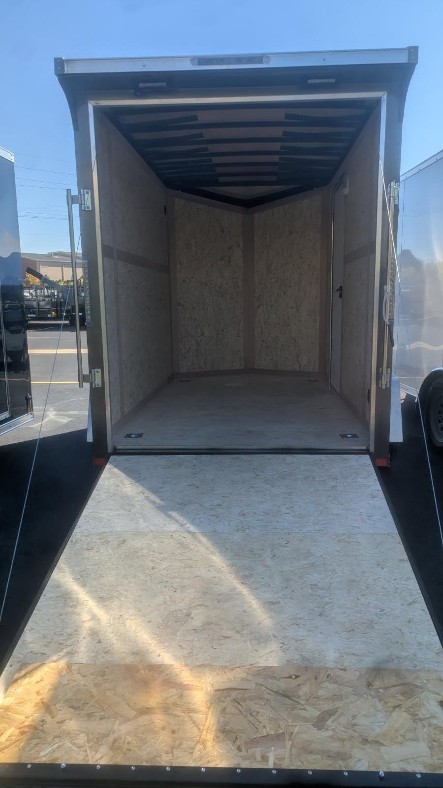 RDLX RDLX 6 x 12 SA FLAT TOP WEDG ENCLOSED TRAILER BY RC Image 1