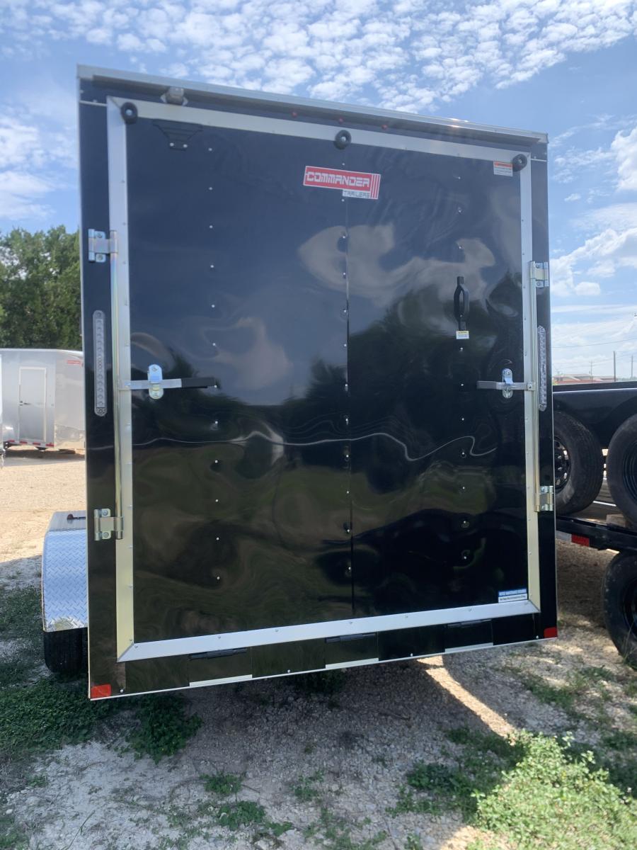 7X16 7X16 V NOSE ENCLOSED STD RAMP DOOR 7K BY CARRY ON Image 1