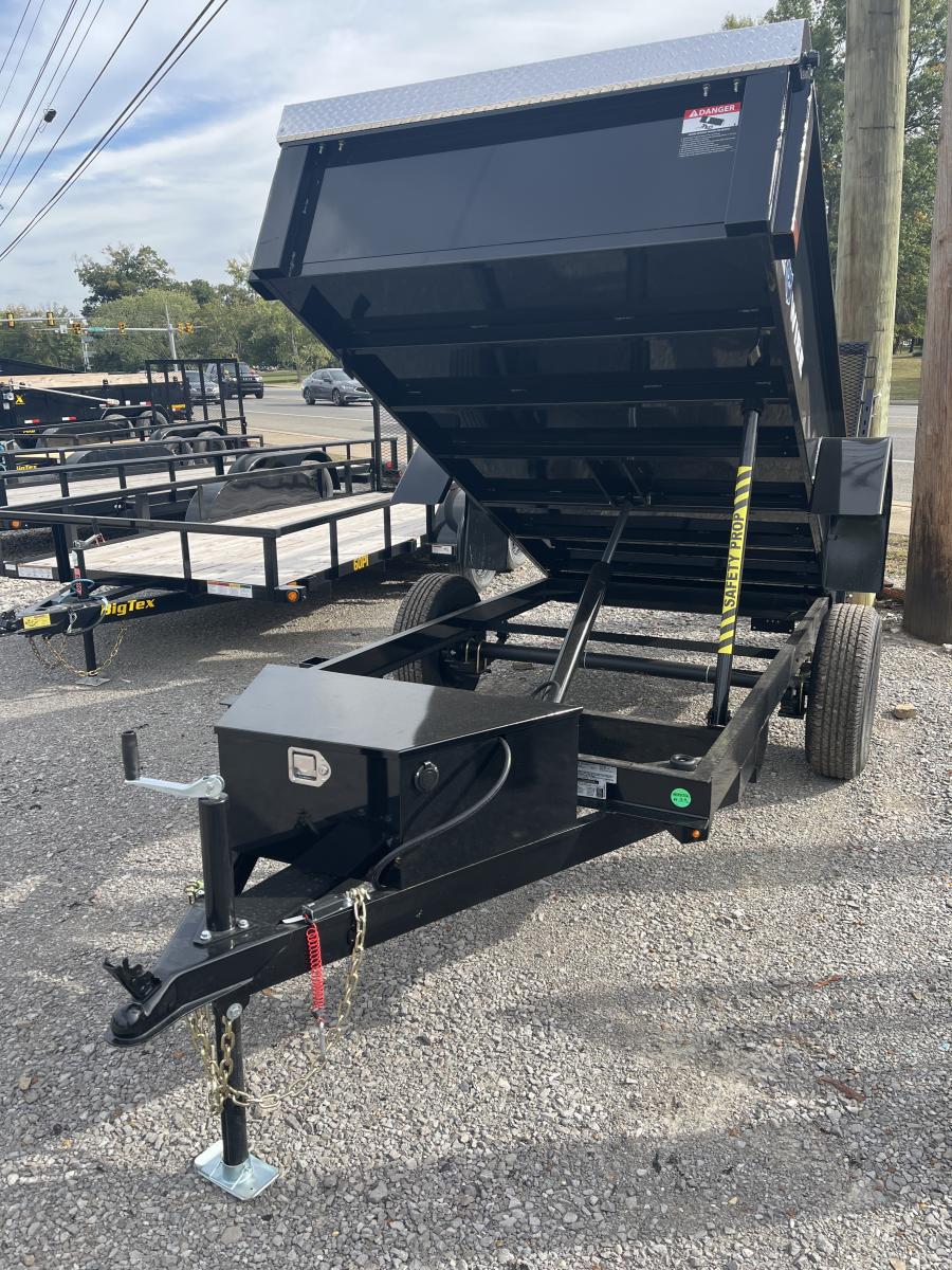 DTR5 DUMP TRAILER R LOW PROFILE 60"Wx10L 5K GVWR Image 0