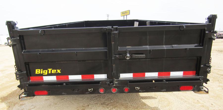 Big Tex 14GX 83″ x 14 Heavy Duty Tandem Axle Gooseneck Dump Image 2