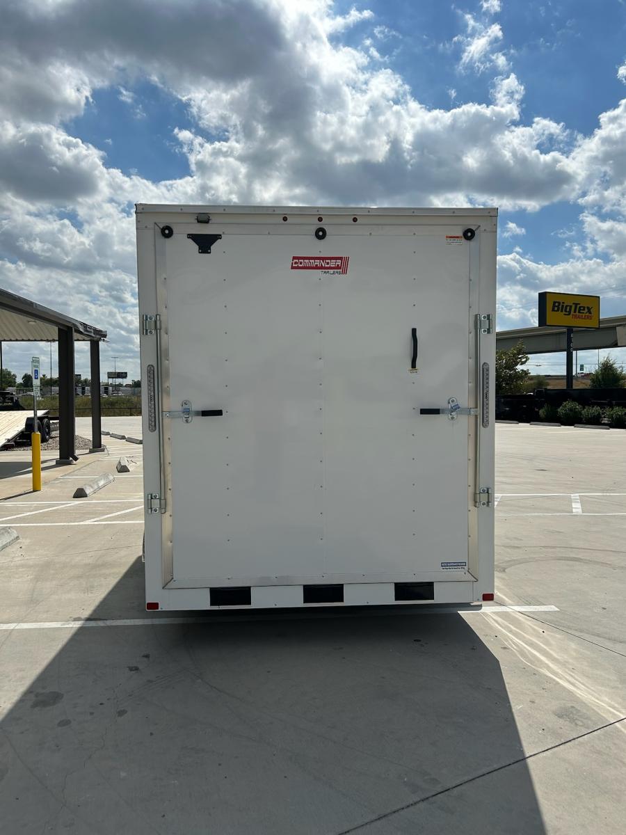 7X16 7X16 V NOSE ENCLOSED STD RAMP DOOR 7K BY CARRY ON Image 1