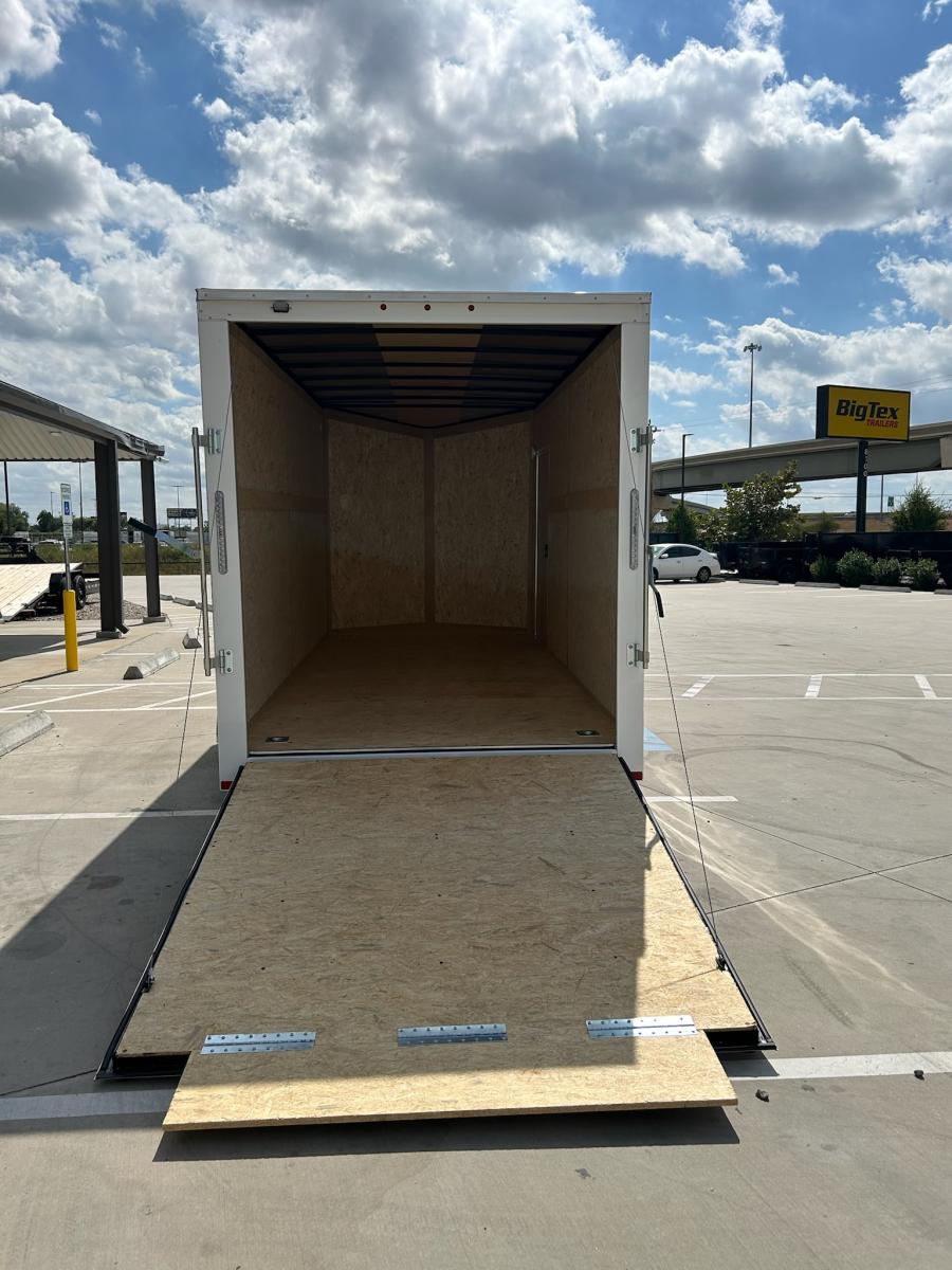 7X16 7X16 V NOSE ENCLOSED STD RAMP DOOR 7K BY CARRY ON Image 2