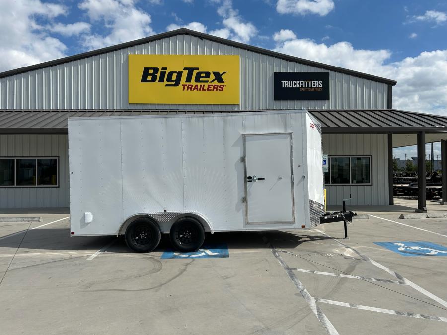 7X16 7X16 V NOSE ENCLOSED STD RAMP DOOR 7K BY CARRY ON Image 3