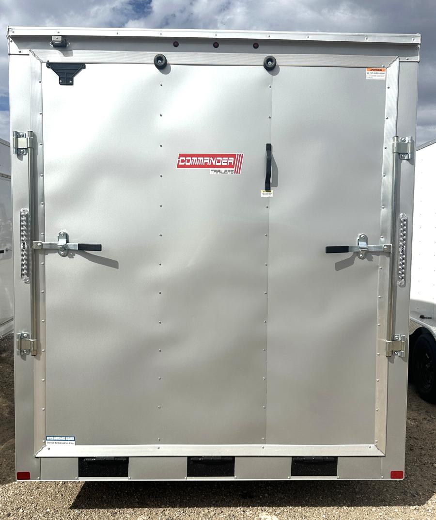 7X14 7X14 V NOSE ENCLOSED STD RAMP DOOR 7K BY CARRY ON Image 2