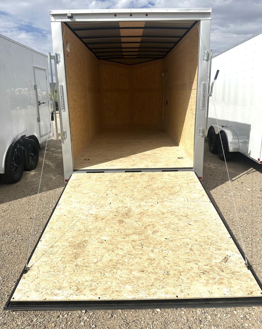 7X14 7X14 V NOSE ENCLOSED STD RAMP DOOR 7K BY CARRY ON Image 3