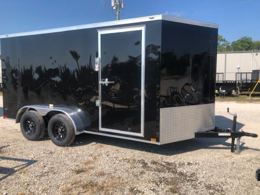 STAS STALL 7X14 TA BLACK RD STD 7  008098 Image 1