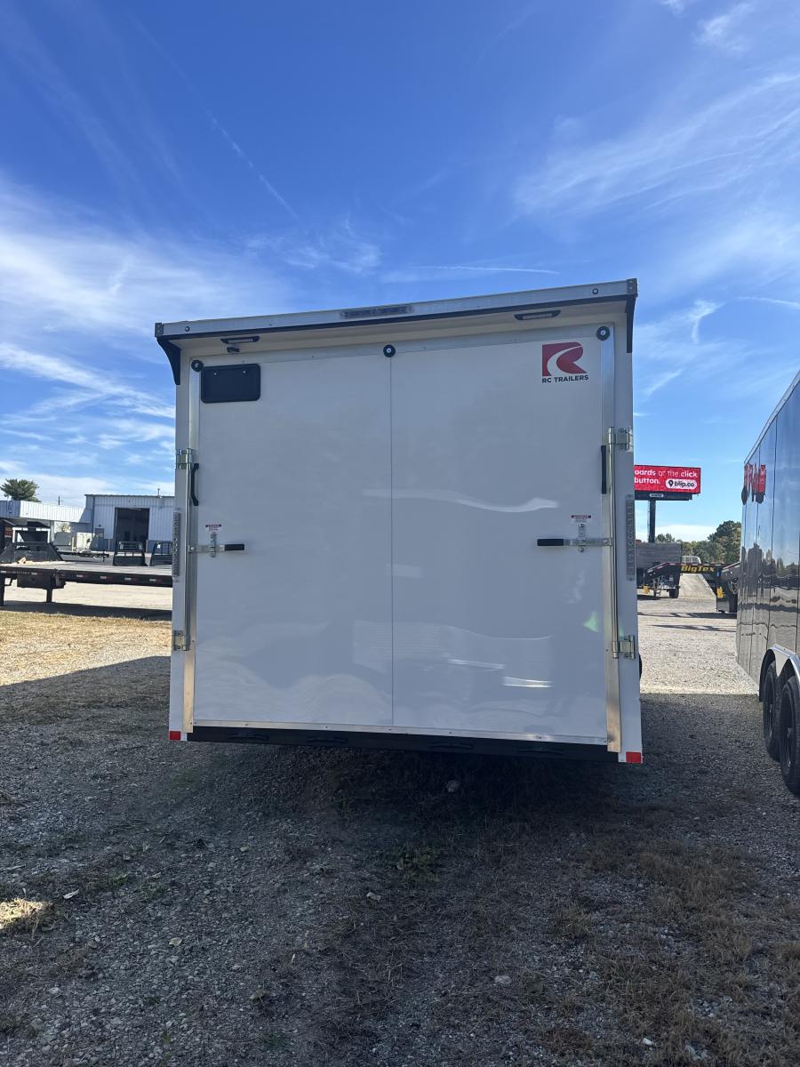 RDLX RDLX 85 x 20 TA FLAT TOP WED ENCLOSED TRAILER BY RC Image 2