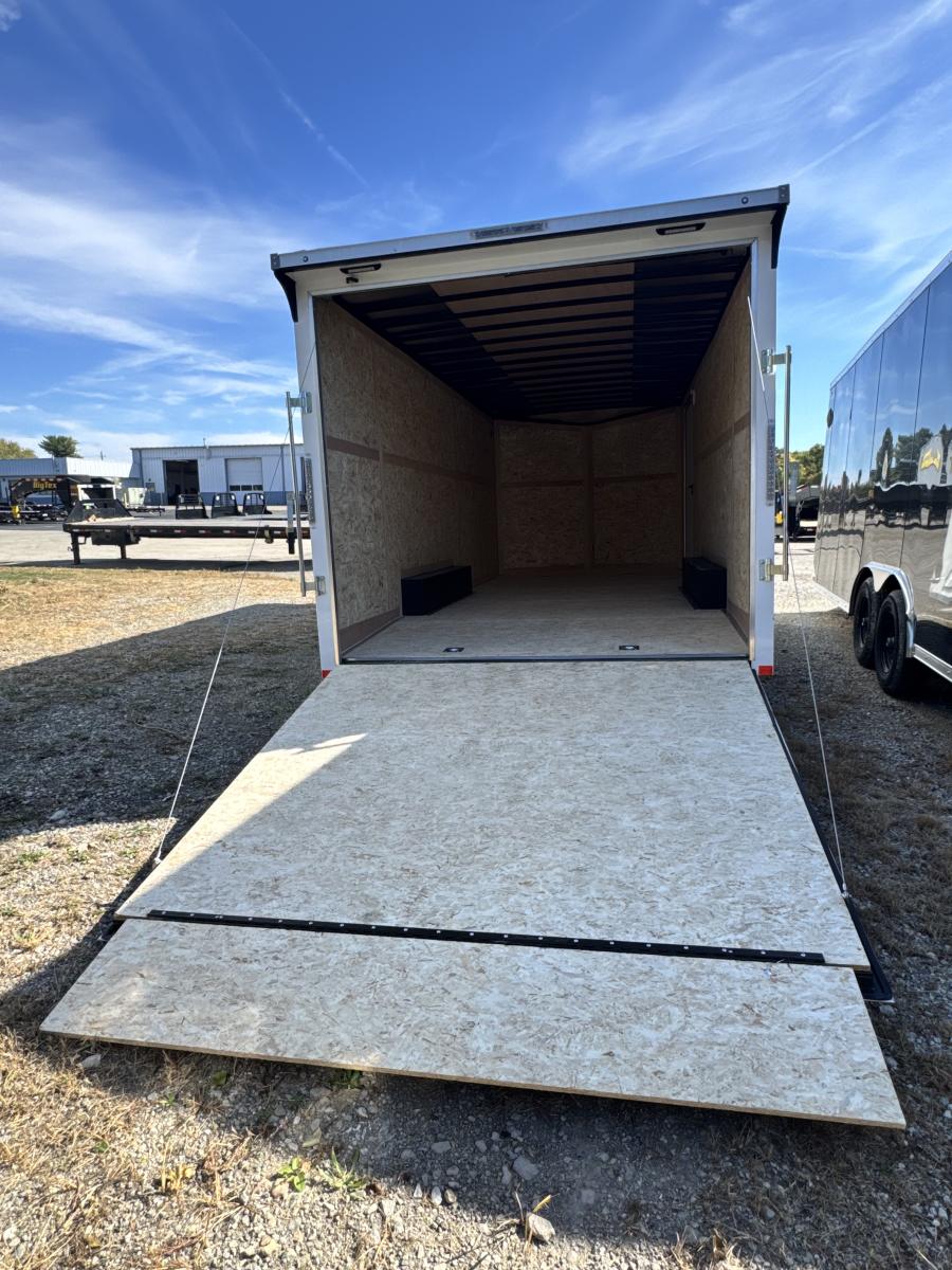 RDLX RDLX 85 x 20 TA FLAT TOP WED ENCLOSED TRAILER BY RC Image 3