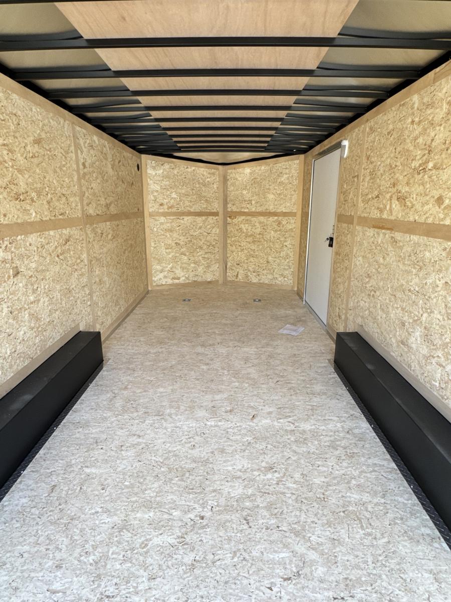 RDLX RDLX 85 x 20 TA FLAT TOP WED ENCLOSED TRAILER BY RC Image 4