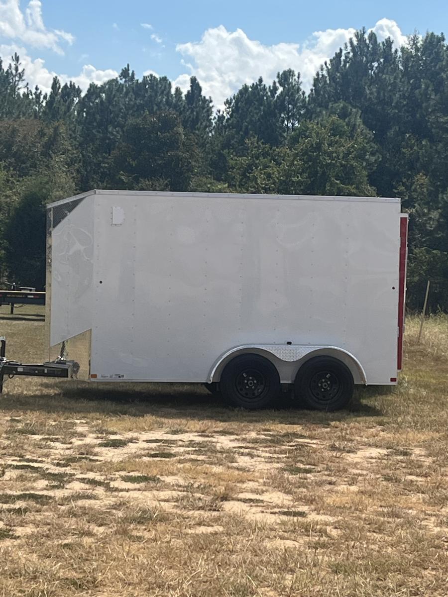 6X12 6X12 V NOSE ENCLOSED STD RAMP DOOR 2990 BY CARRY ON Image 0