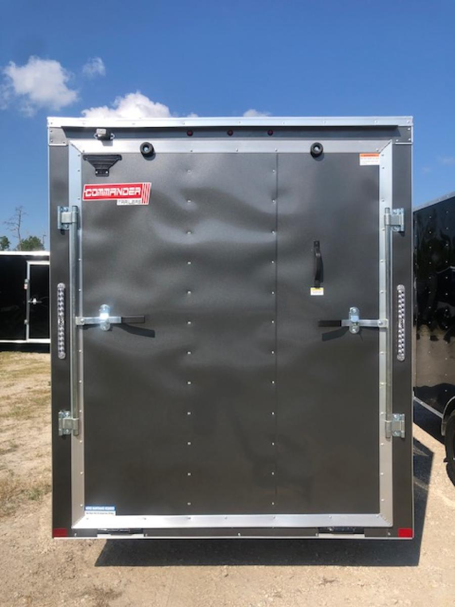 6X12 6X12 V NOSE ENCLOSED STD RAMP DOOR 7K BY CARRY ON 005307 Image 2