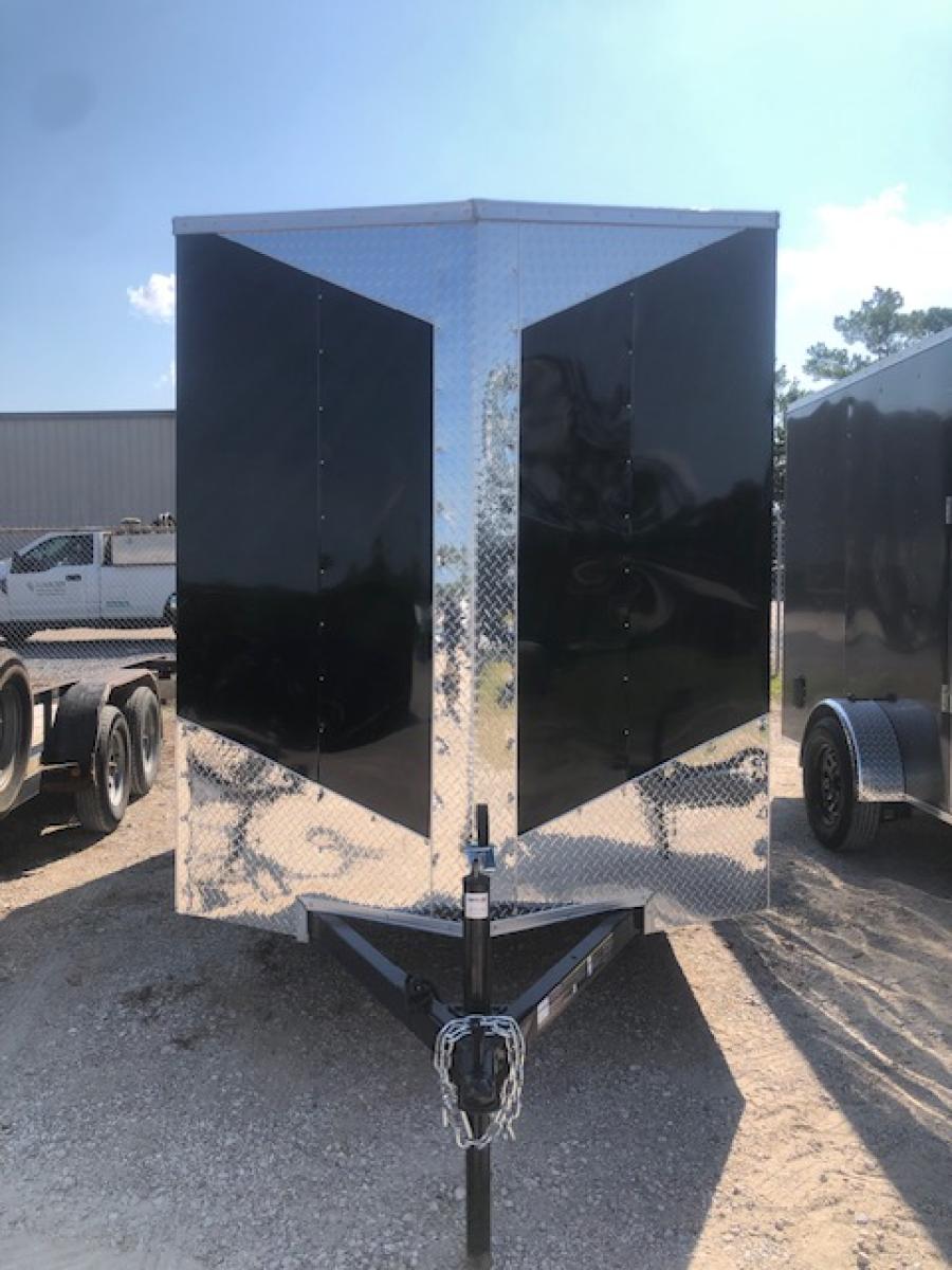 6X12 6X12 V NOSE ENCLOSED STD RAMP DOOR 7K BY CARRY ON 005306 Image 0