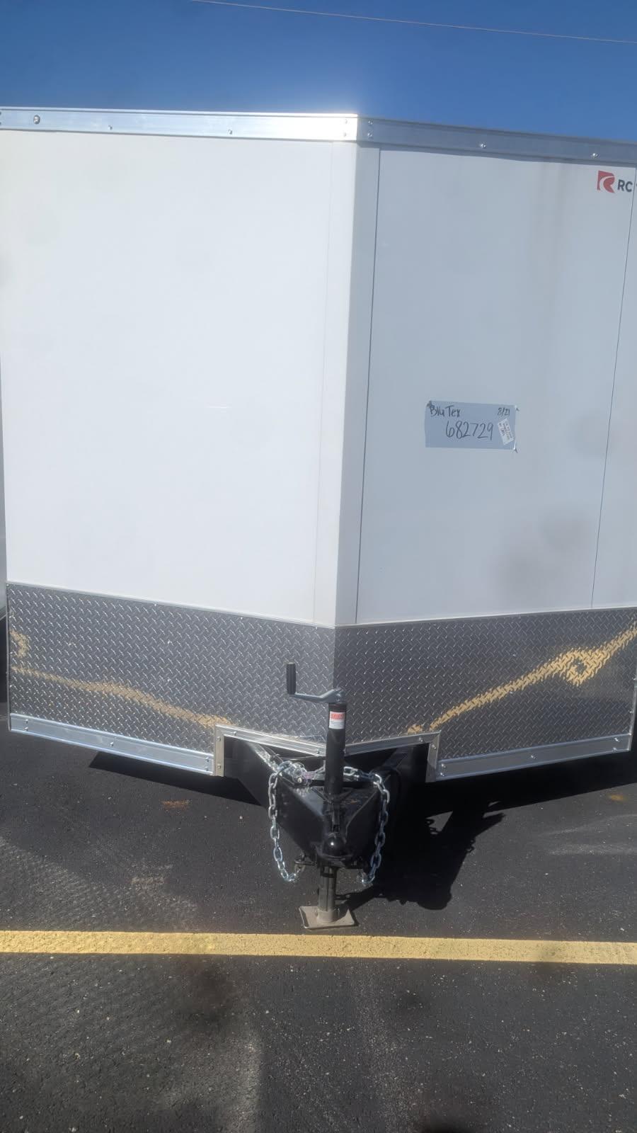 RDLX RDLX 85 x 24 TA FLAT TOP WED ENCLOSED TRAILER BY RC Image 0