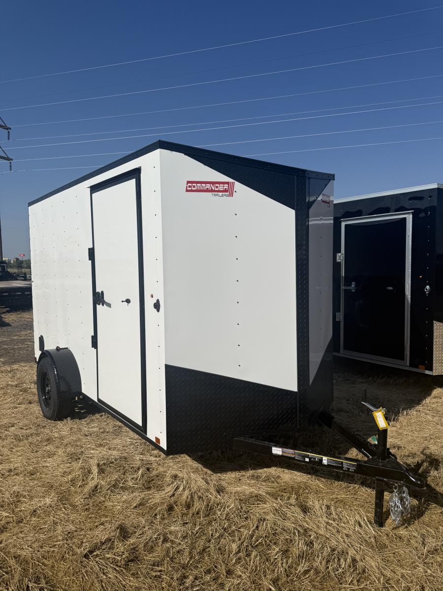 6X12 6X12 V NOSE ENCLOSED STD RAMP DOOR 7K BY CARRY ON image 0