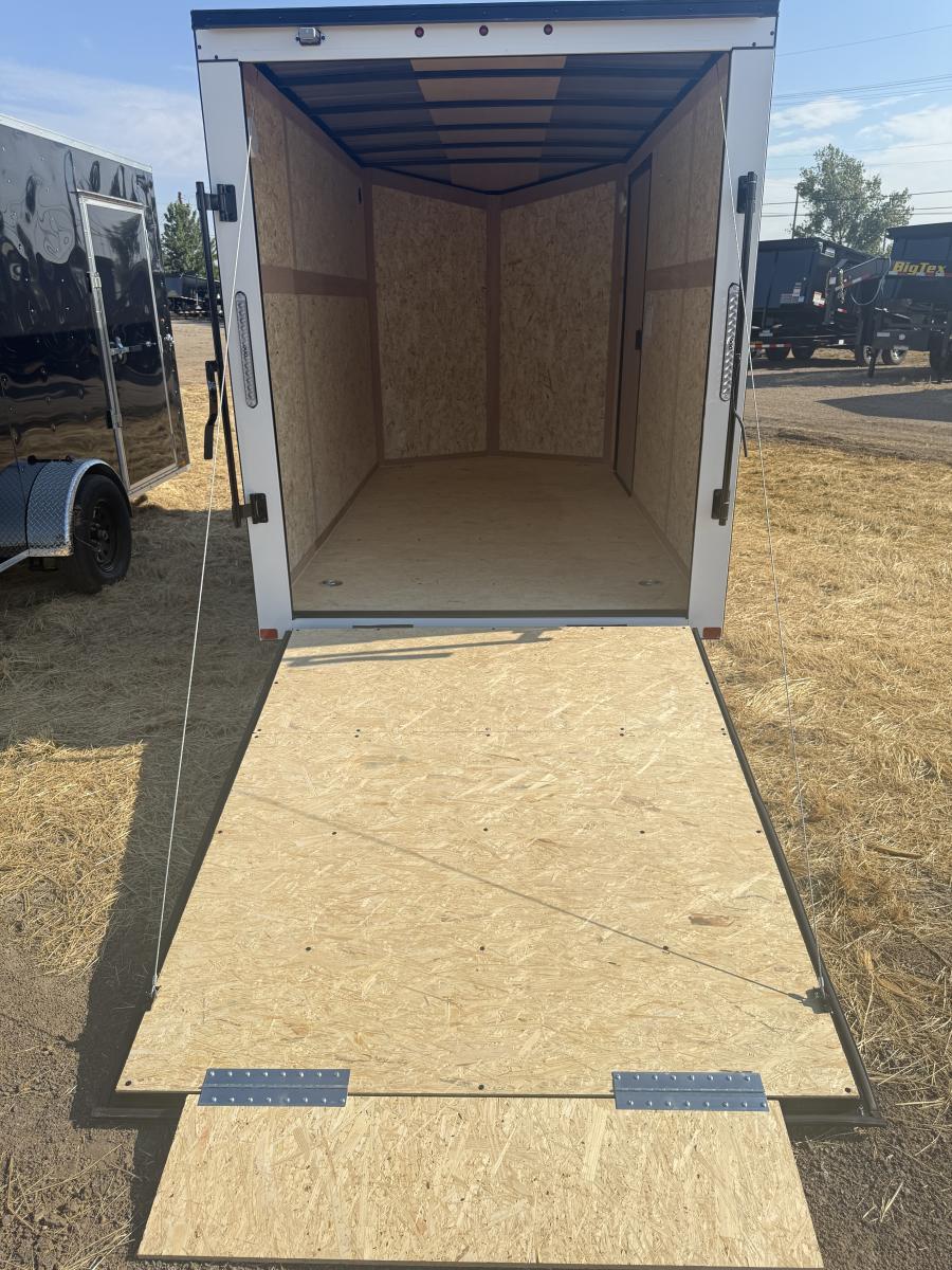 6X12 6X12 V NOSE ENCLOSED STD RAMP DOOR 7K BY CARRY ON image 2