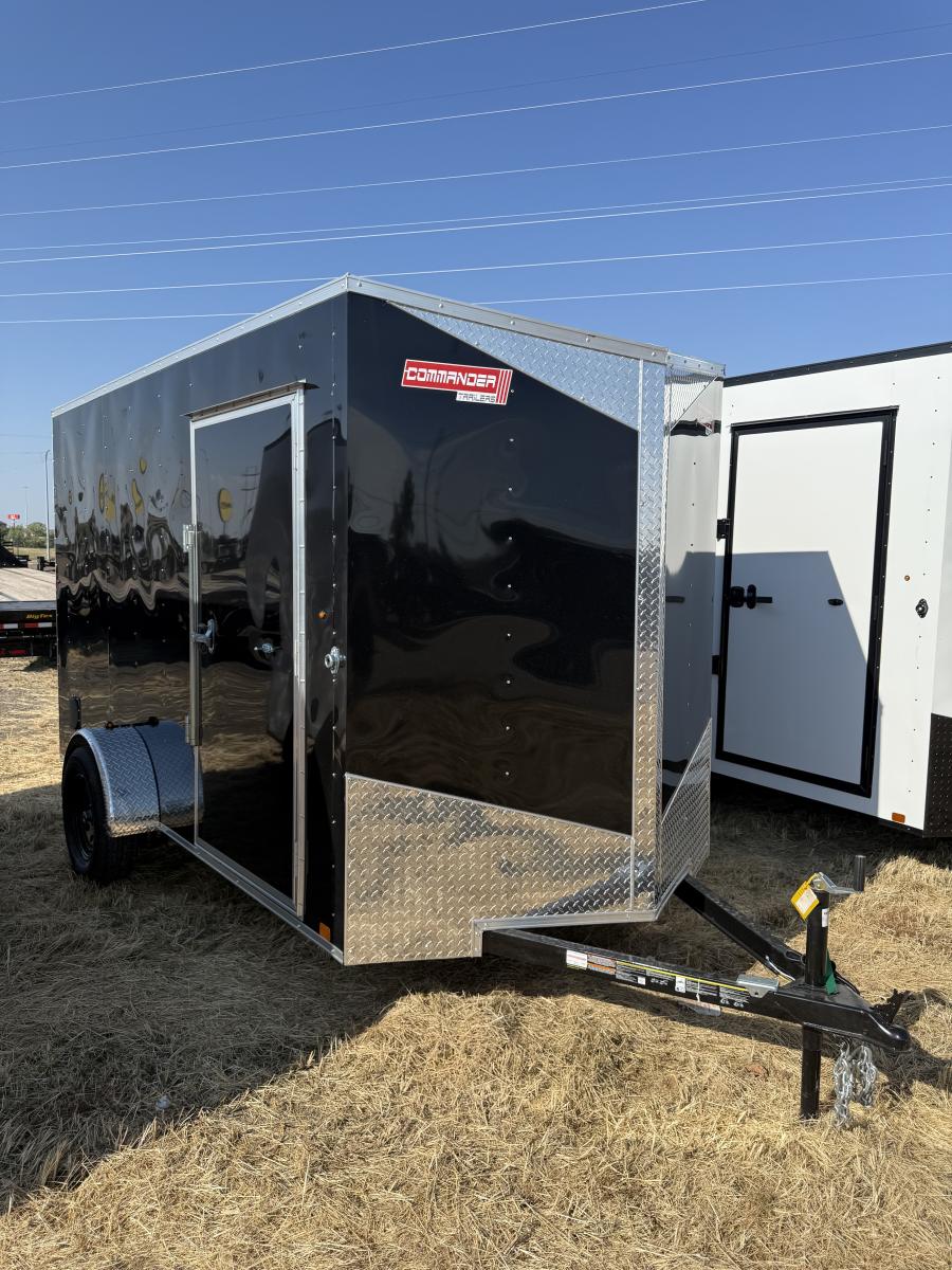 6X12 6X12 V NOSE ENCLOSED STD RAMP DOOR 7K BY CARRY ON image 0