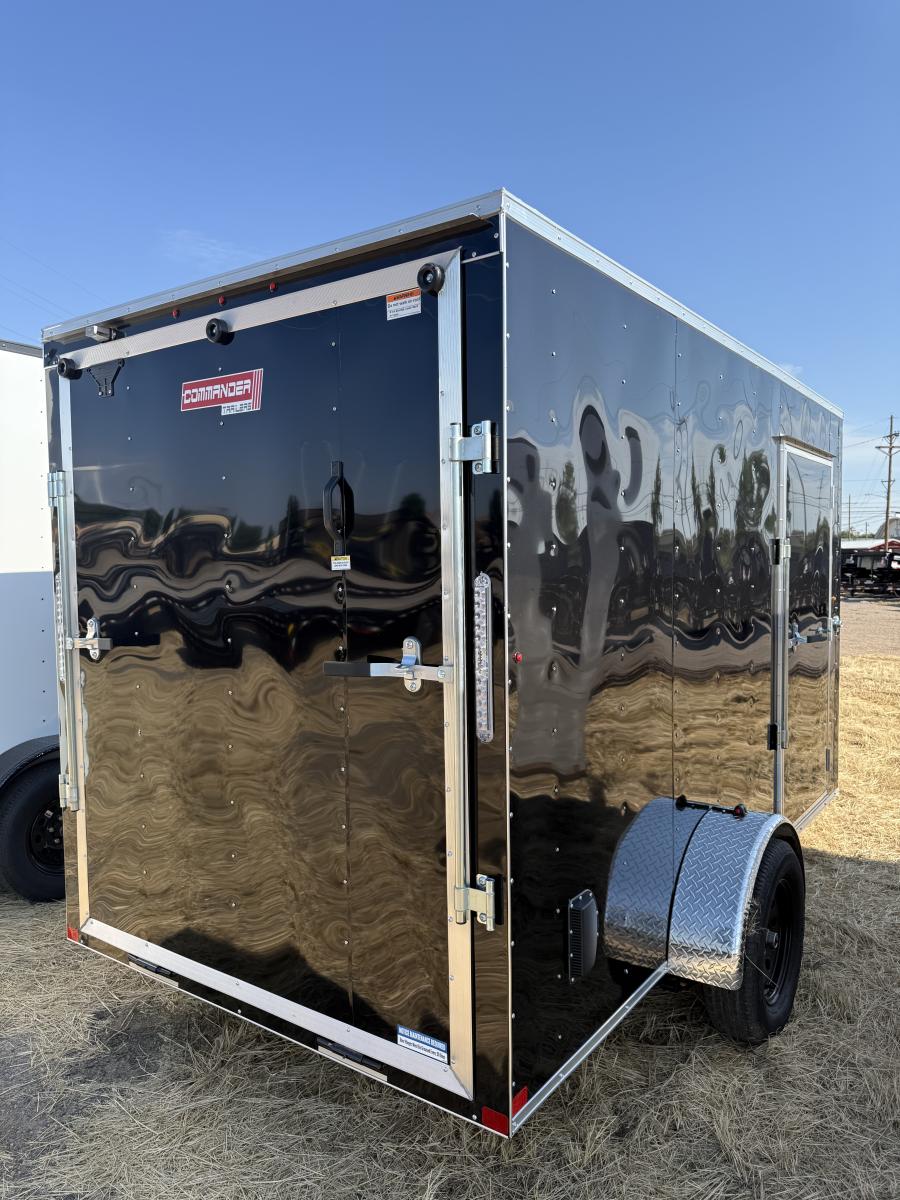 6X12 6X12 V NOSE ENCLOSED STD RAMP DOOR 7K BY CARRY ON image 1