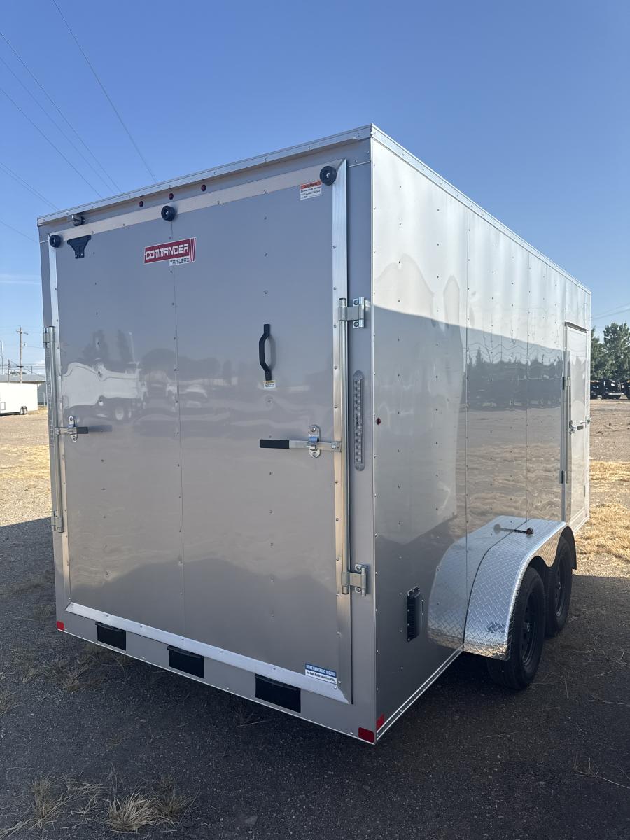 7X16 7X16 V NOSE ENCLOSED STD RAMP DOOR 7K BY CARRY ON image 1