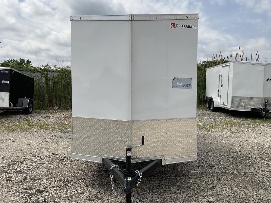 RDLX RDLX 6 x 12 SA FLAT TOP WEDG ENCLOSED TRAILER BY RC Image 0
