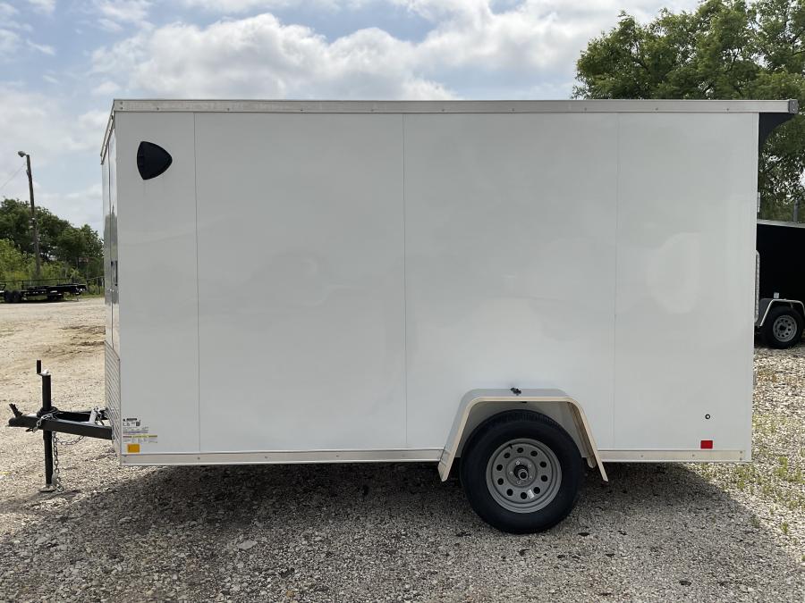 RDLX RDLX 6 x 12 SA FLAT TOP WEDG ENCLOSED TRAILER BY RC Image 1