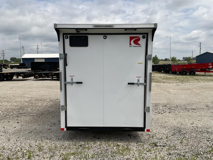 RDLX RDLX 6 x 12 SA FLAT TOP WEDG ENCLOSED TRAILER BY RC Image 3