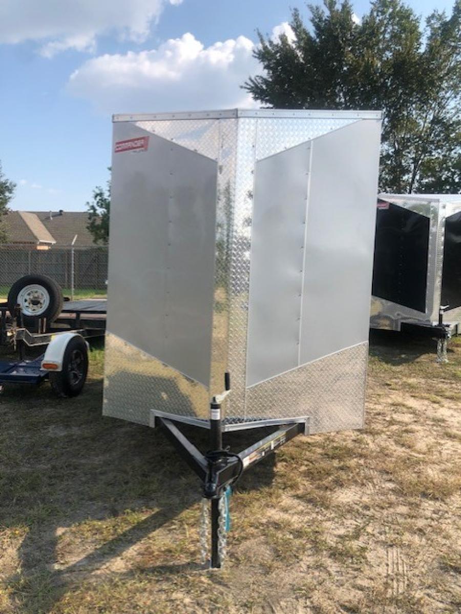 6X10 6X10 V NOSE ENCLOSED STD RAMP DOOR 3K BY CARRY ON 005304 Image 0