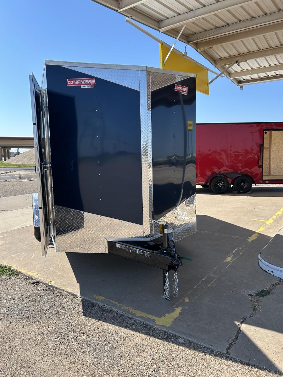 7X14 7X14 V NOSE ENCLOSED STD RAMP DOOR 7K BY CARRY ON Image 1