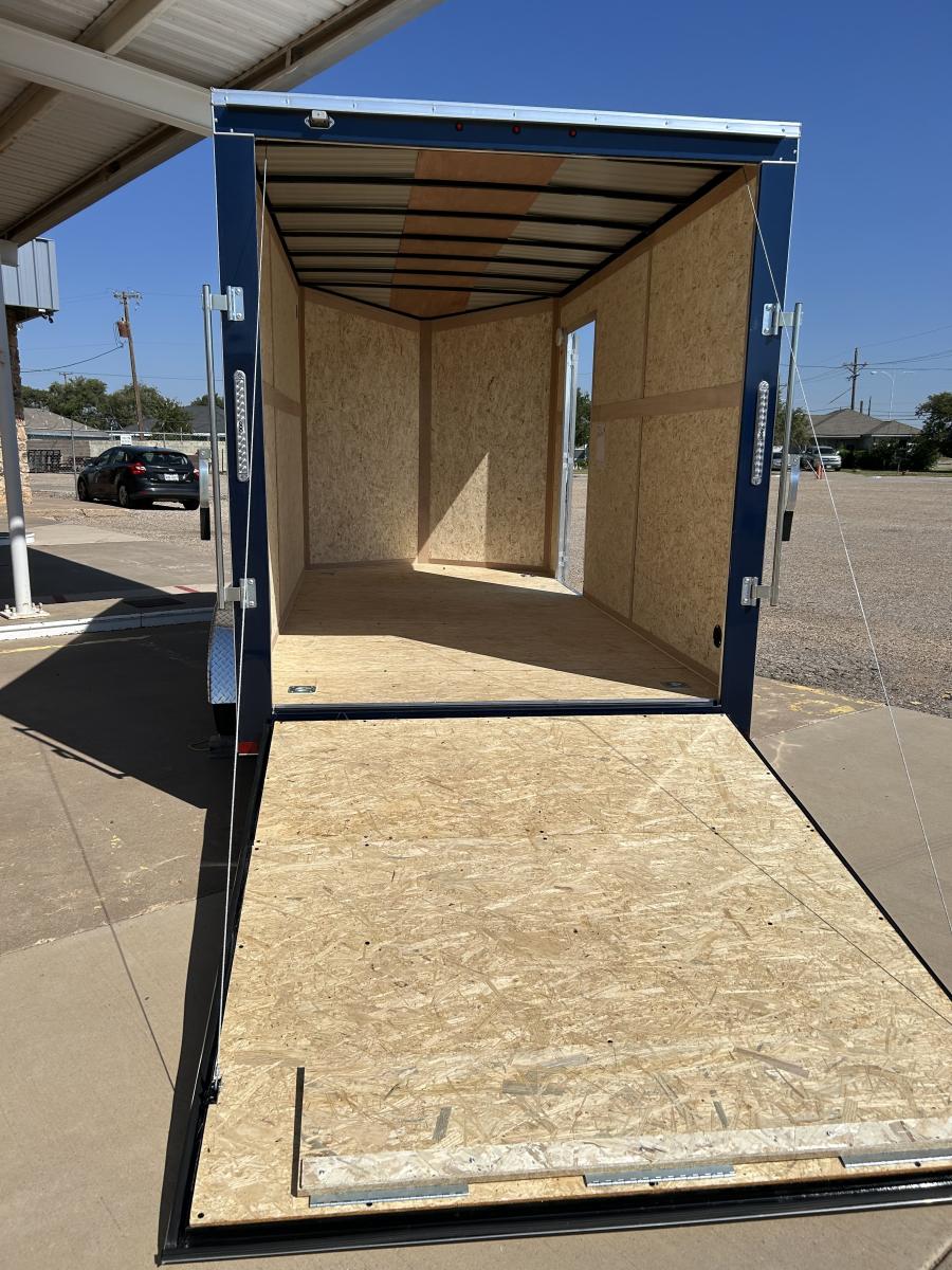7X14 7X14 V NOSE ENCLOSED STD RAMP DOOR 7K BY CARRY ON Image 3
