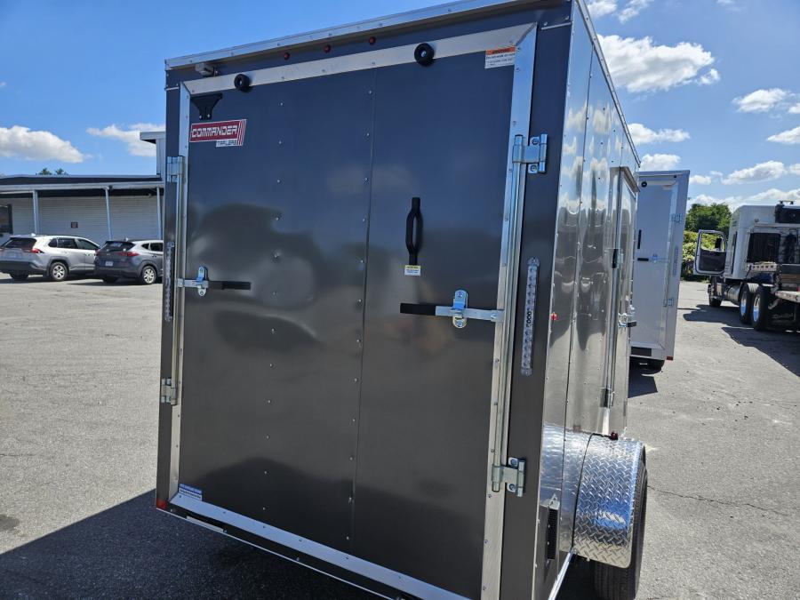 6X10 6X10 V NOSE ENCLOSED STD RAMP DOOR 3K BY CARRY ON Image 2