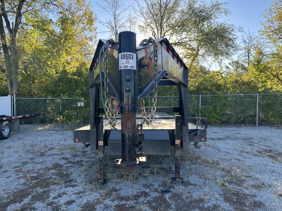 Big Tex 14GN, Gooseneck, 102″ x 25′, 15.9K, Dovetail, Mega Ramps Image 0