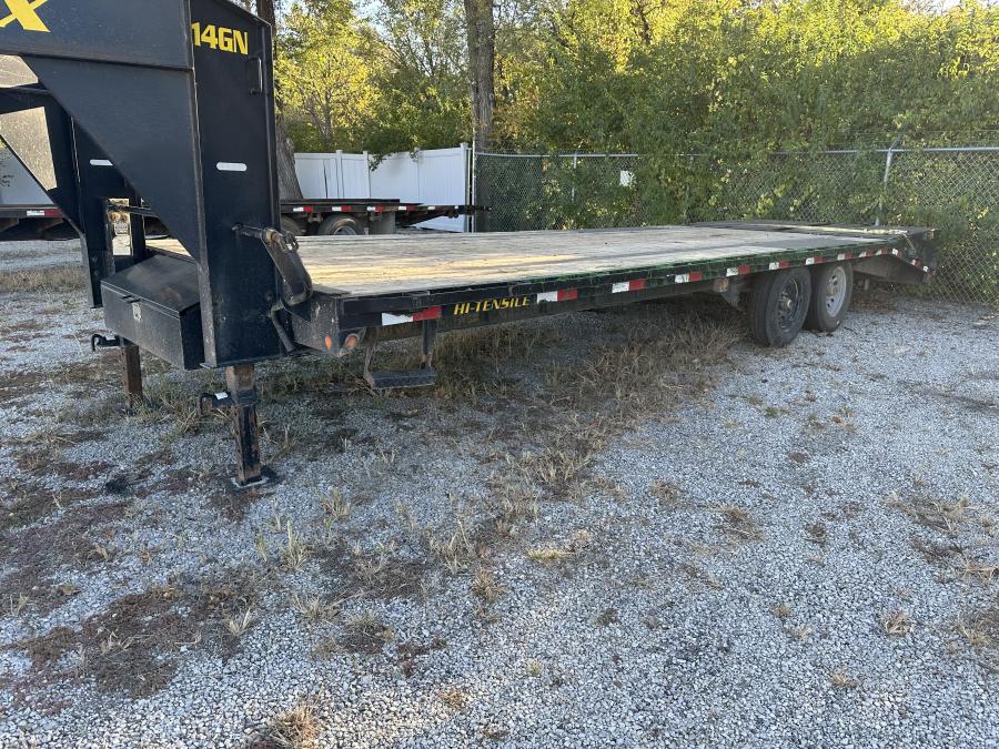 Big Tex 14GN, Gooseneck, 102″ x 25′, 15.9K, Dovetail, Mega Ramps Image 2