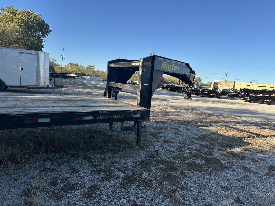 Big Tex 14GN, Gooseneck, 102″ x 25′, 15.9K, Dovetail, Mega Ramps Image 3