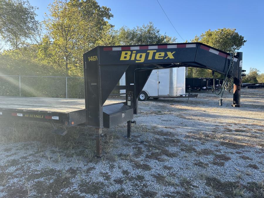 Big Tex 14GN, Gooseneck, 102" x 25', 15.9K, Dovetail, Mega Ramps Image 4