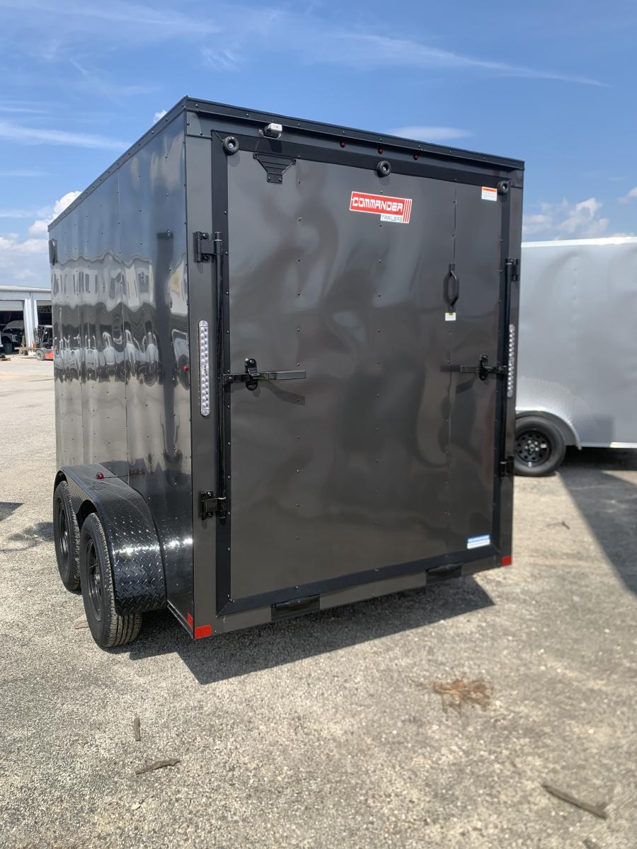 6X12 6X12 V NOSE ENCLOSED STD RAMP DOOR 7K BY CARRY ON Image 2