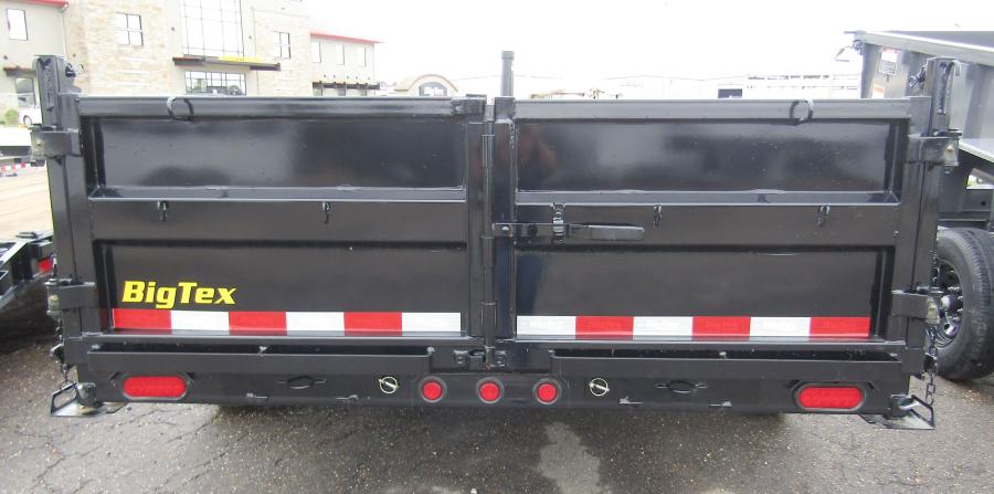 Big Tex 14TD 15.4K HD TELESCOPIC DUMP 83"x14 6SIR, BLACK Image 2