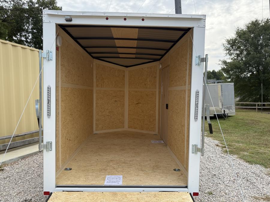 6X10 6X10 V NOSE ENCLOSED STD RAMP DOOR 3K BY CARRY ON Image 3