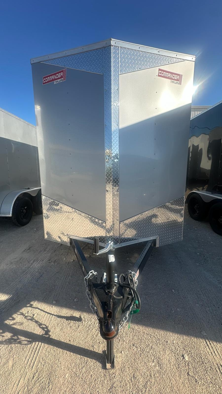 6X12 V NOSE ENCLOSED STD RAMP DOOR 7K BY CARRY ON Image 0