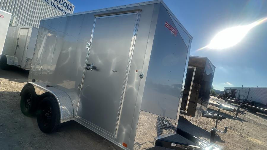 6X12 V NOSE ENCLOSED STD RAMP DOOR 7K BY CARRY ON Image 1