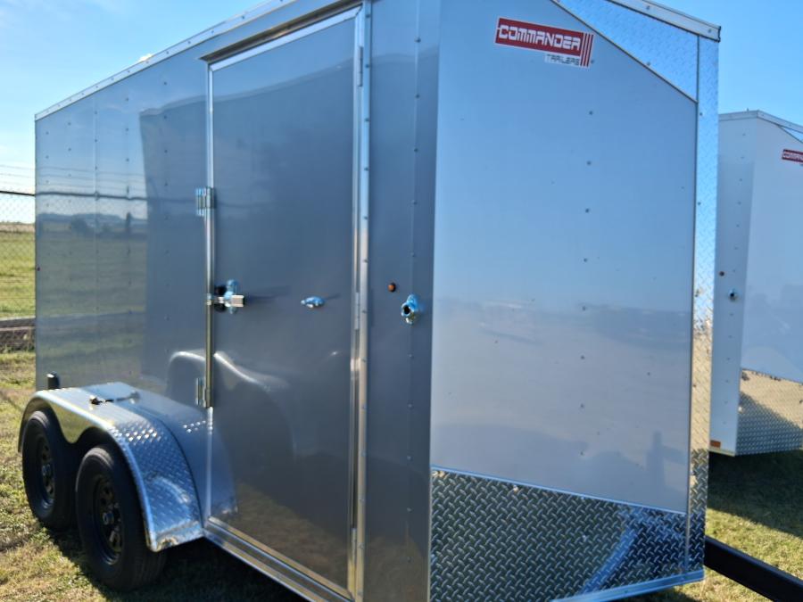 6X12 6X12 V NOSE ENCLOSED STD RAMP DOOR 7K BY CARRY ON Image 1