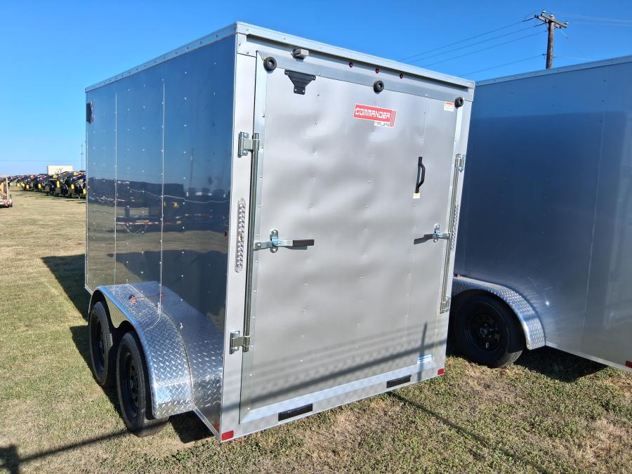 6X12 6X12 V NOSE ENCLOSED STD RAMP DOOR 7K BY CARRY ON Image 2