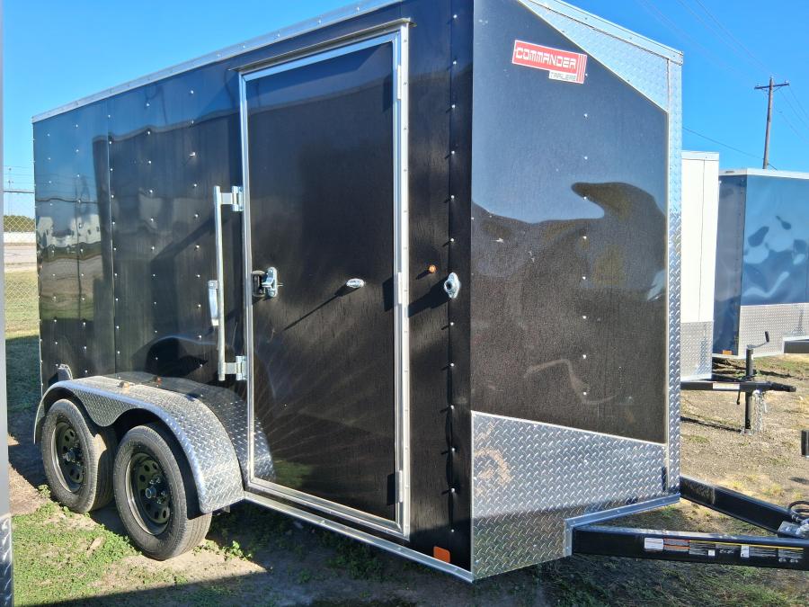 6X12 6X12 V NOSE ENCLOSED STD RAMP DOOR 7K BY CARRY ON Image 2