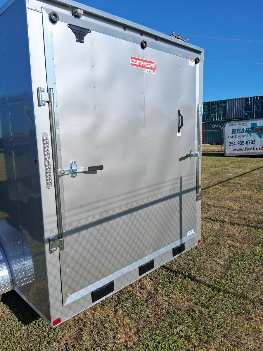 7X14 7X14 V NOSE ENCLOSED STD RAMP DOOR 7K BY CARRY ON Image 0