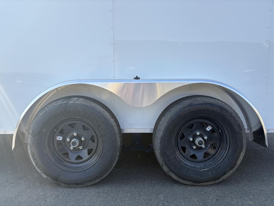 K-DX 7X14 EX DLX FLAT TOP VNOSE ENCLOSED CARGO 7K Image 3