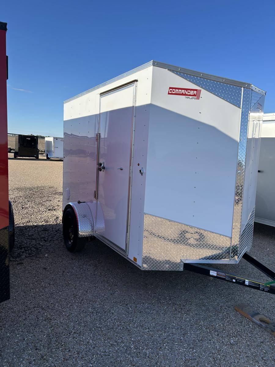 6X10 6X10 V NOSE ENCLOSED STD RAMP DOOR 3K BY CARRY ON Image 0