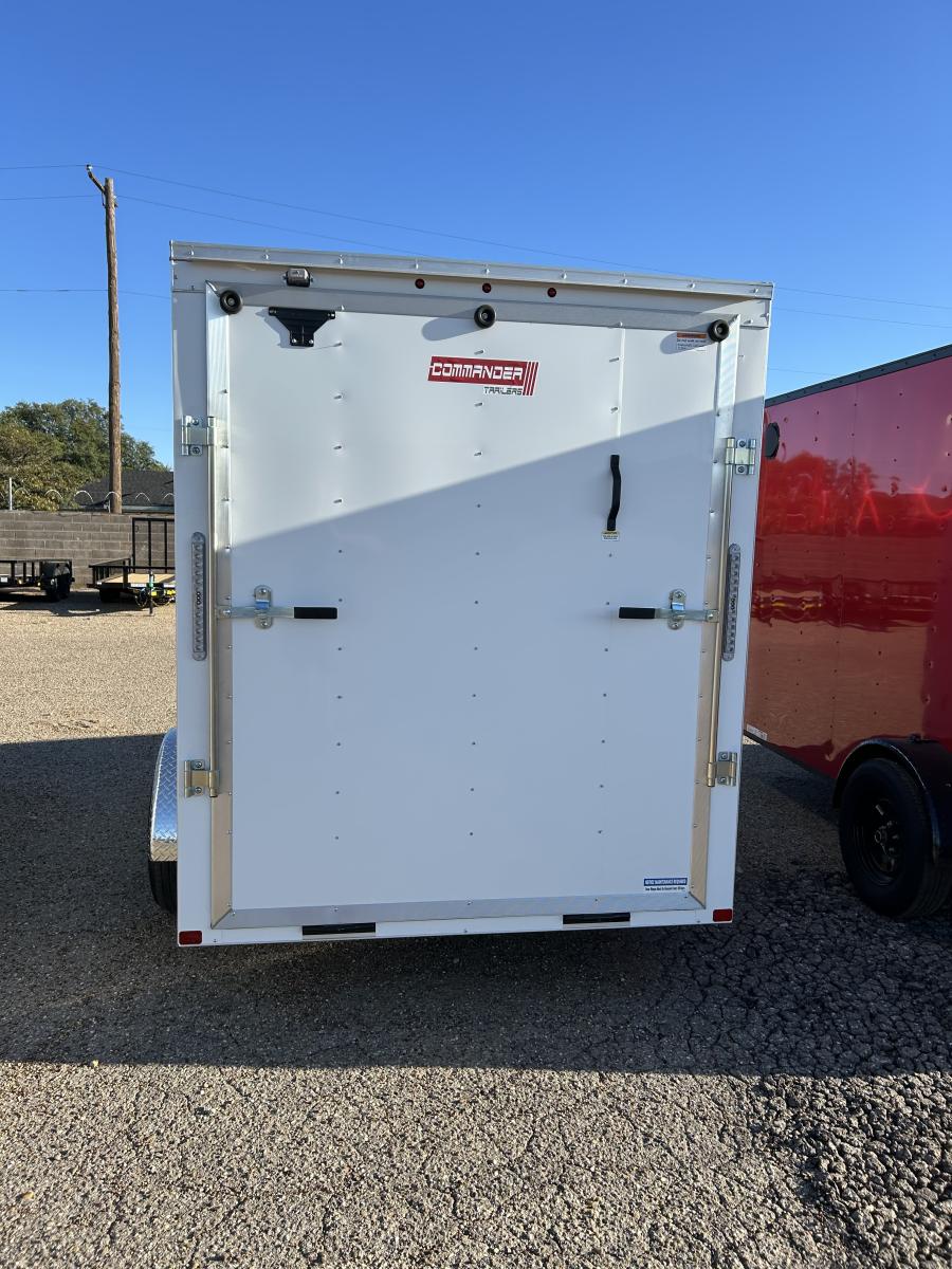 6X10 6X10 V NOSE ENCLOSED STD RAMP DOOR 3K BY CARRY ON Image 2