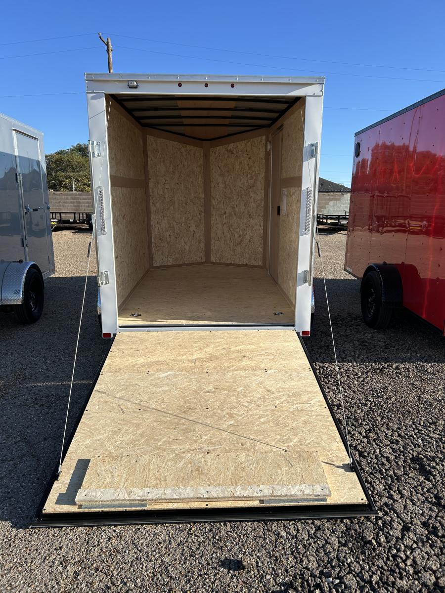 6X10 6X10 V NOSE ENCLOSED STD RAMP DOOR 3K BY CARRY ON Image 3