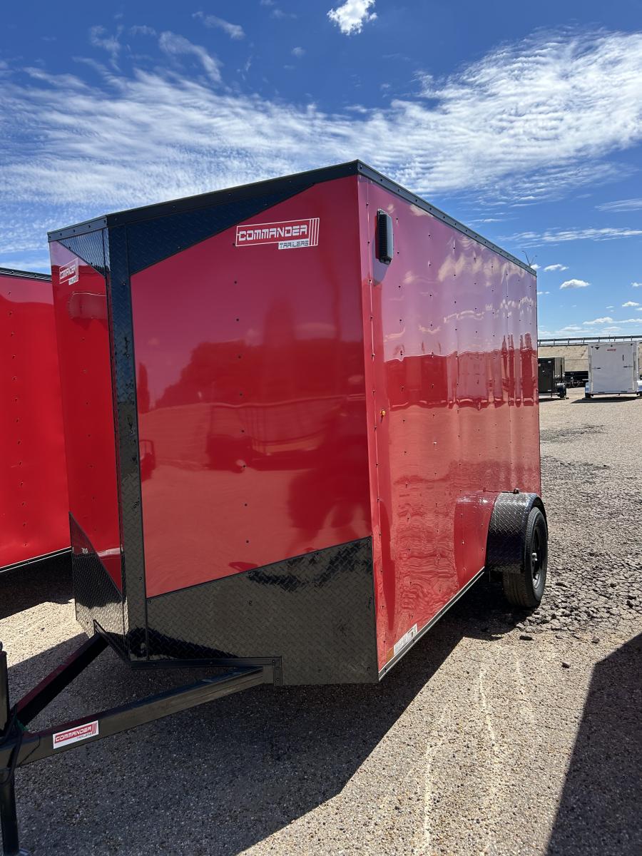 6X12 6X12 V NOSE ENCLOSED STD RAMP DOOR 3K BY CARRY ON Image 0