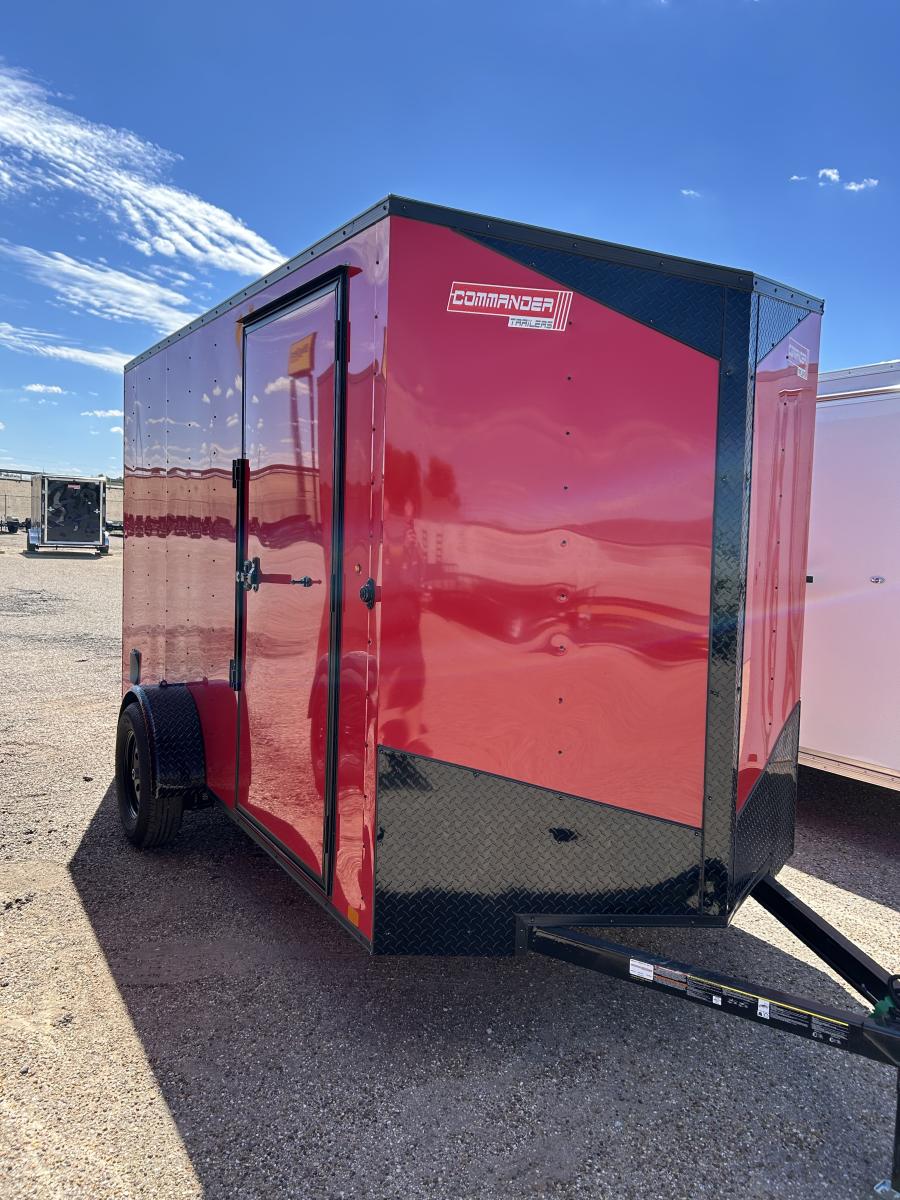 6X12 6X12 V NOSE ENCLOSED STD RAMP DOOR 3K BY CARRY ON Image 3