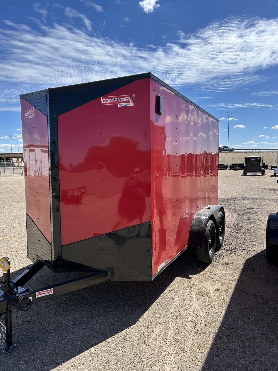 6X12 6X12 V NOSE ENCLOSED STD RAMP DOOR 7K BY CARRY ON Image 0